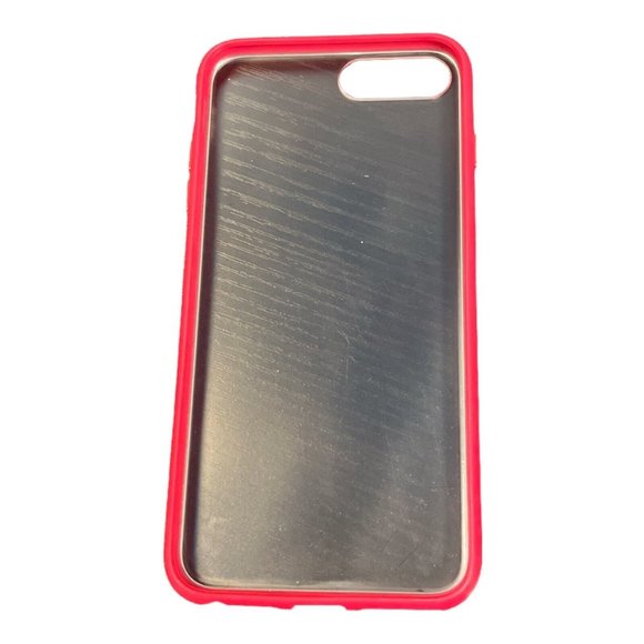 iPhone Clear & Pink Case Apple iPhone 7P/ 8P Plastic Case Great To Custom Decor - Picture 2 of 6